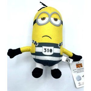 Despicable Me Minion Inmate Plush Stuffed with tags